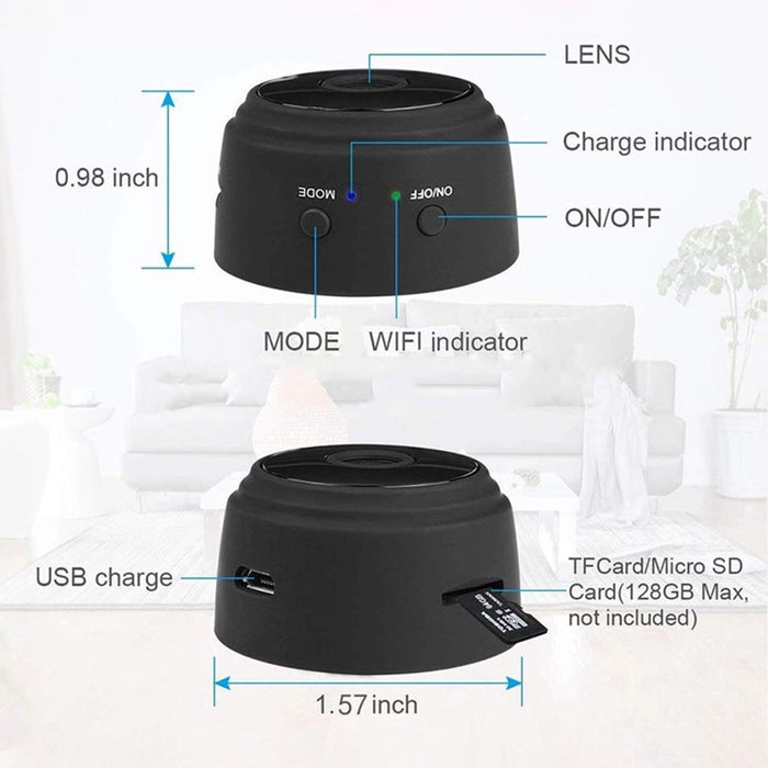 Night Vision Hd Micro Camera