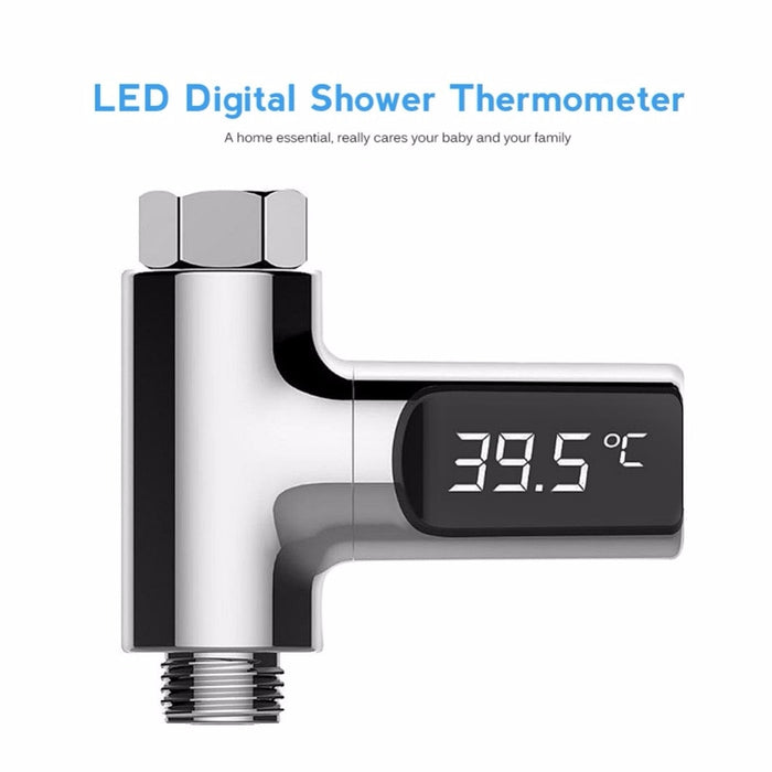 LED Shower Thermometer