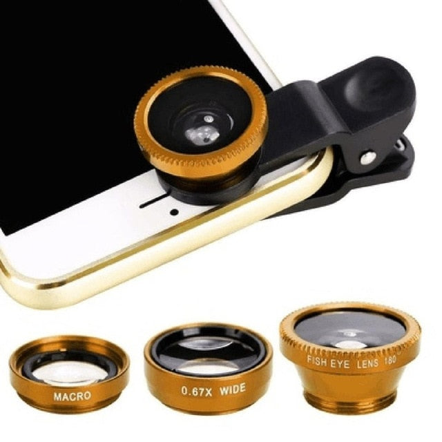 3 in 1 Mobile Phone Lenses