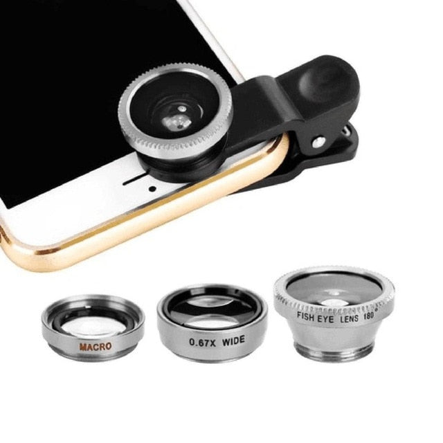 3 in 1 Mobile Phone Lenses