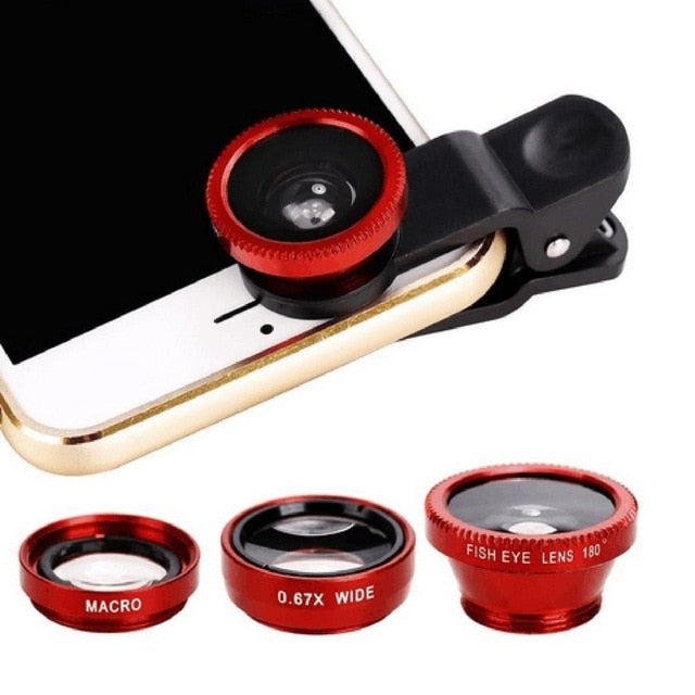 3 in 1 Mobile Phone Lenses