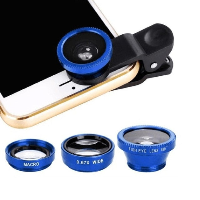 3 in 1 Mobile Phone Lenses